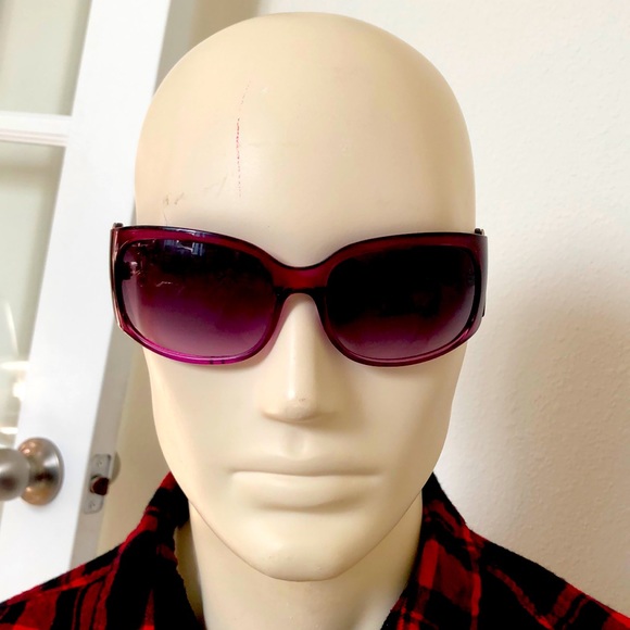 Purple Fossil Cat eye sunglasses